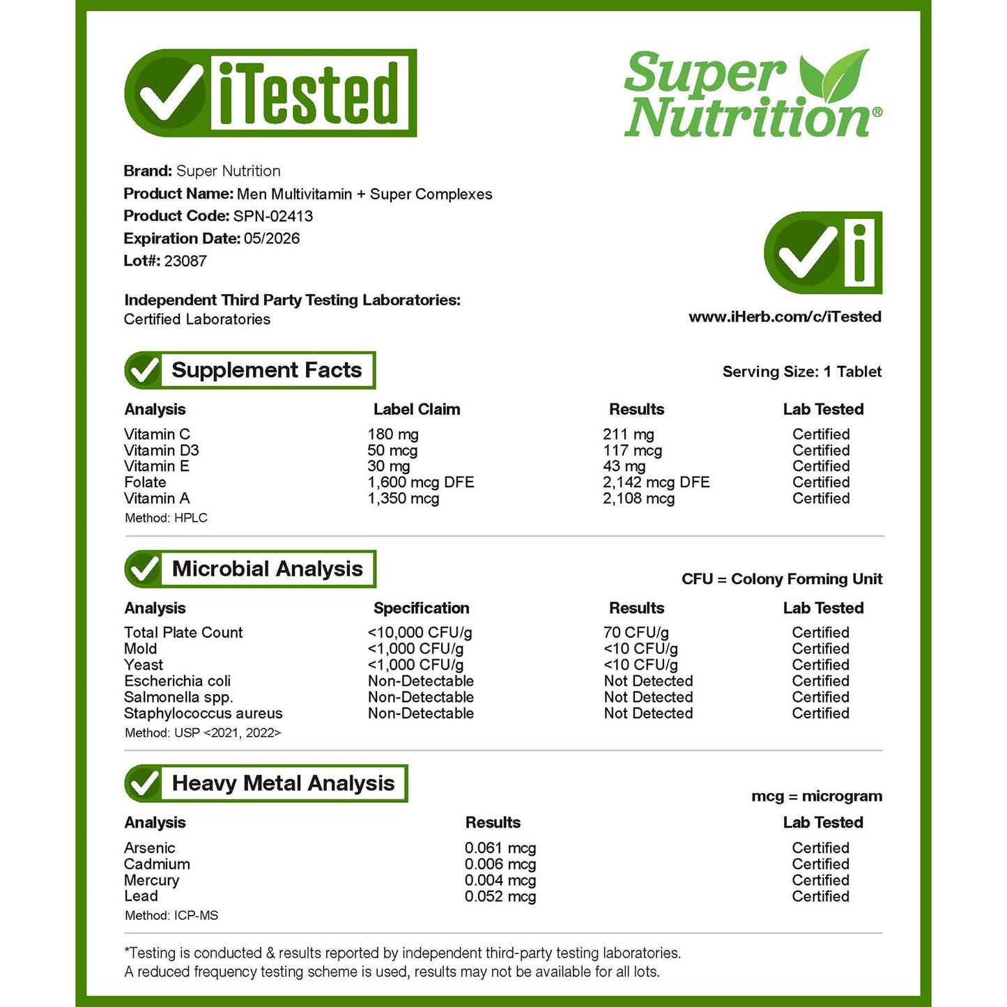 SimplyOne suplemento vista lateral botella