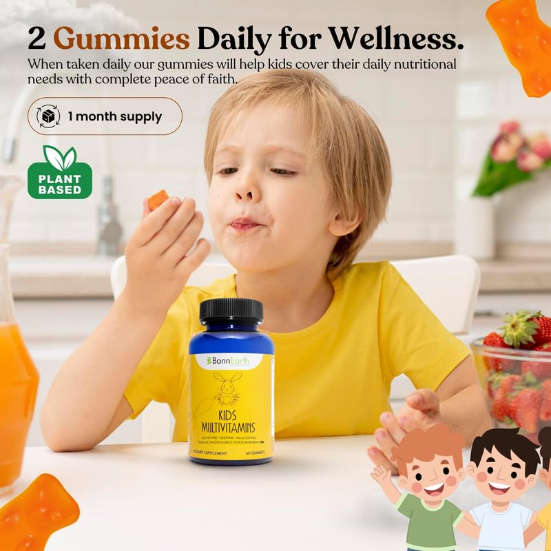 Sin azúcar ni recubrimiento aceitoso, multivitaminas niños