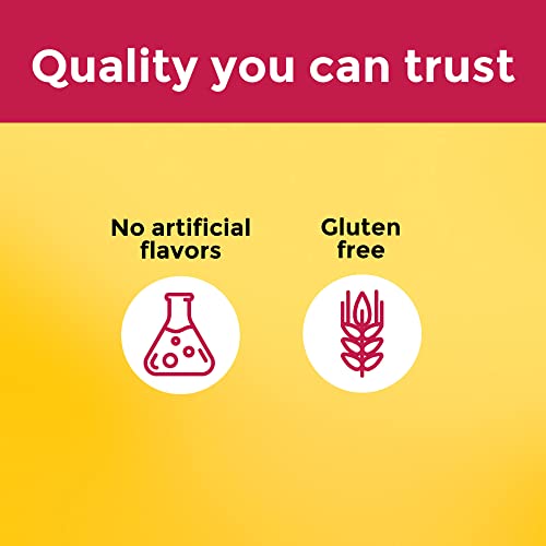 Sin sabores artificiales y libre de gluten
