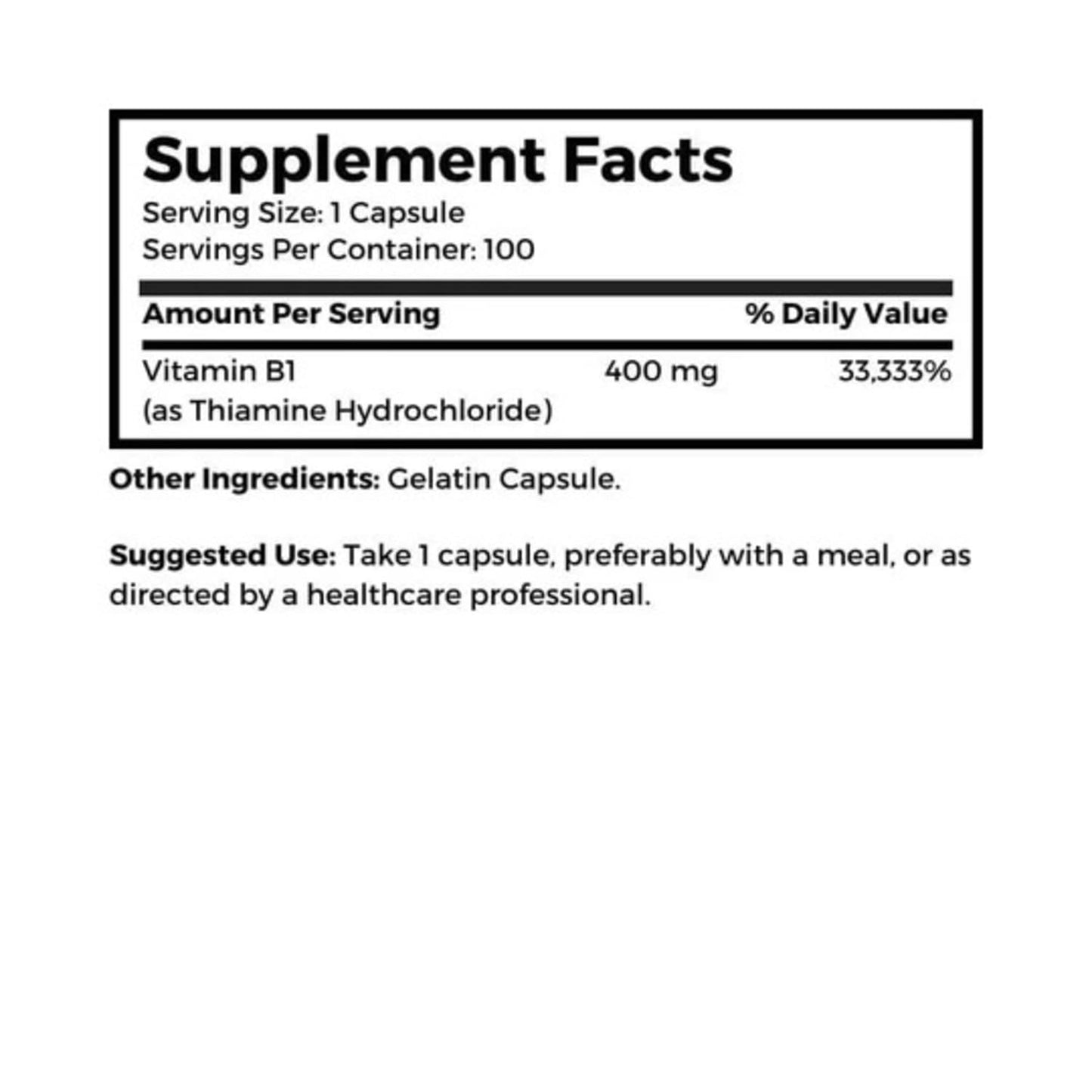 Sistema nervioso sano con suplemento b1 tiamina 500mg Dr Clark
