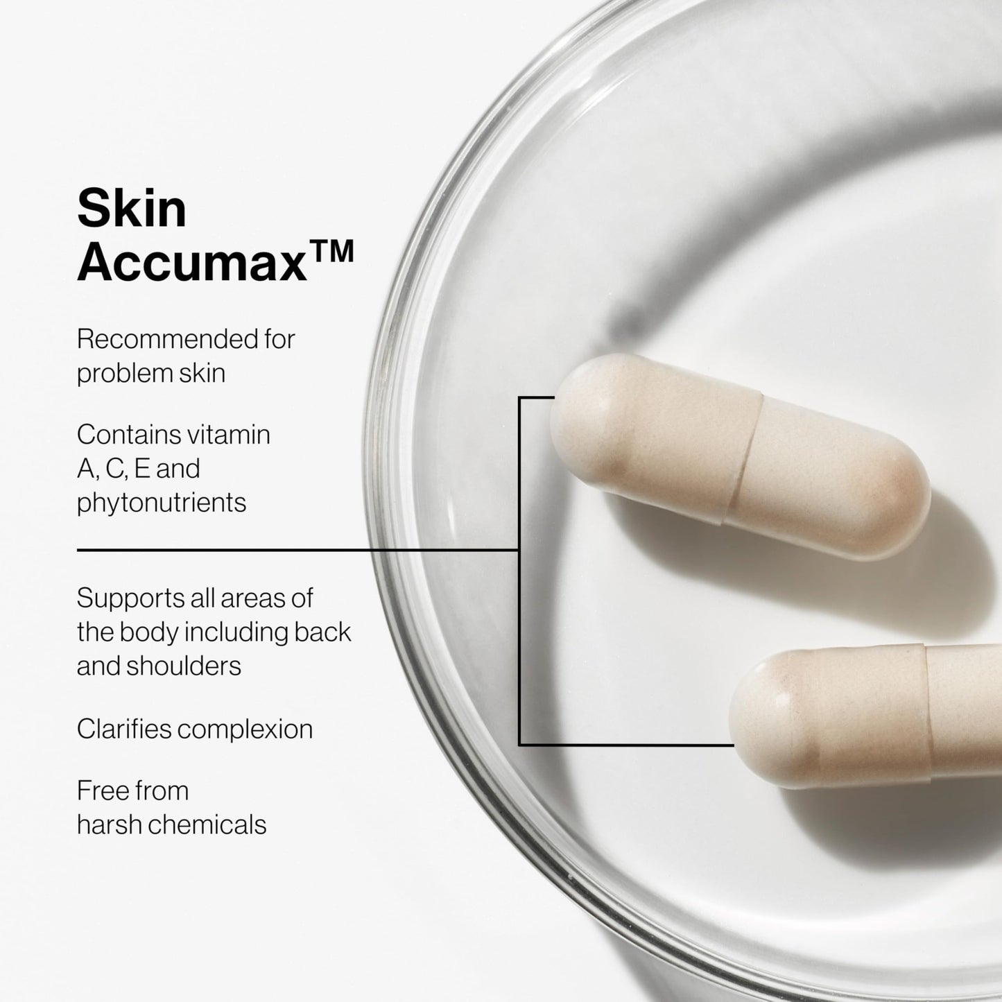 Skin Accumax vitaminas A C E y diindolilmetano