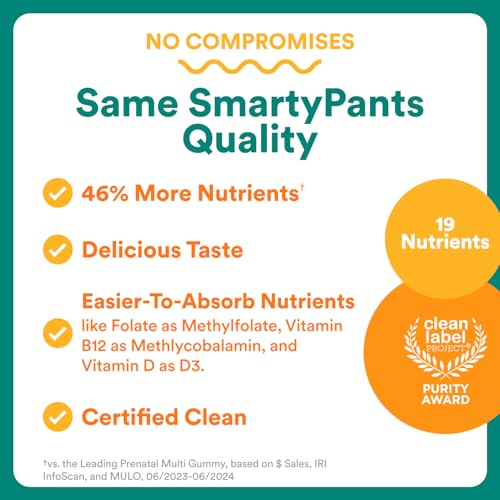 Calidad de SmartyPants con más nutrientes y sabor delicioso