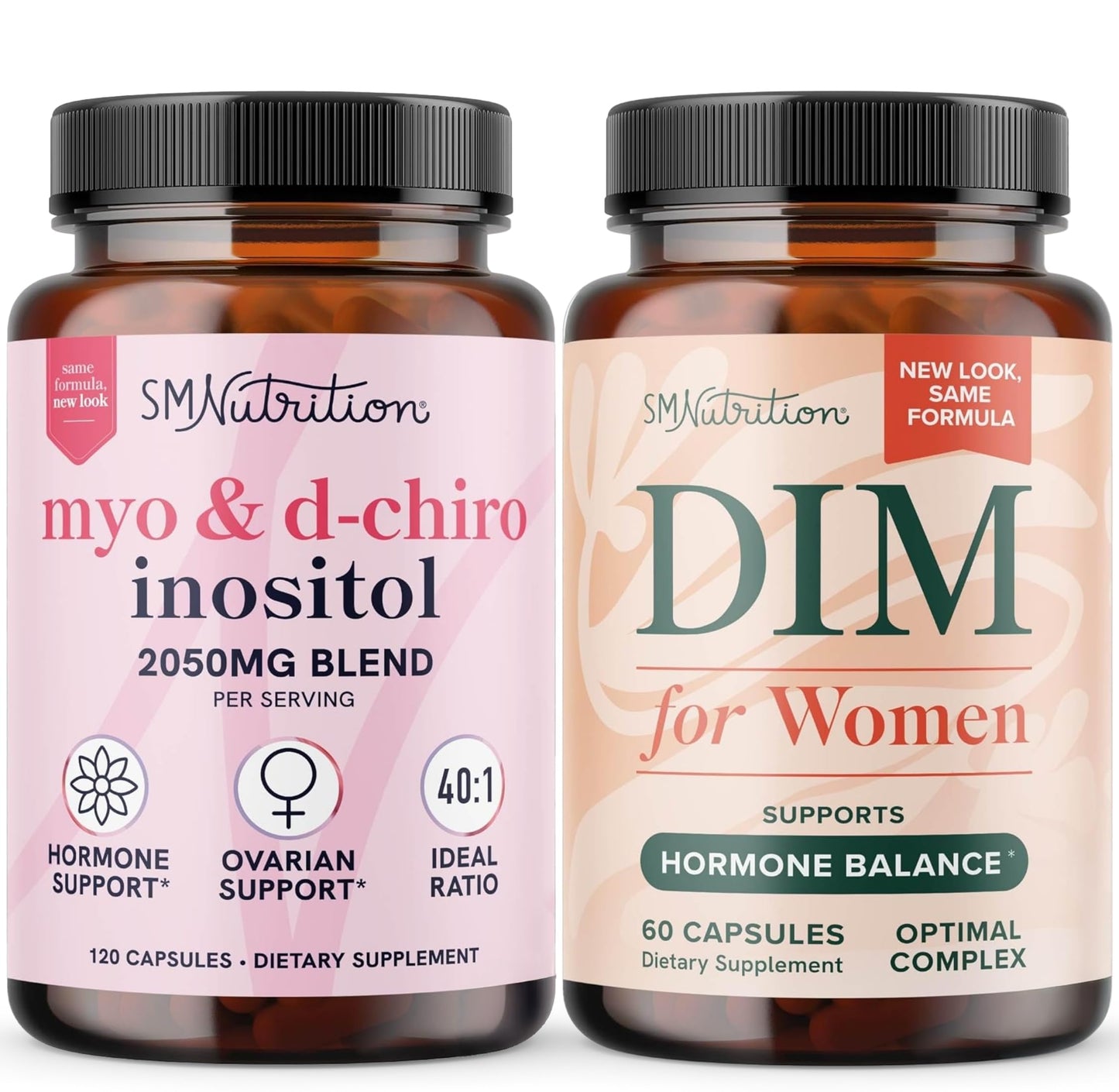 Frasco suplemento femenino SMNutrition DIM y mio-inositol