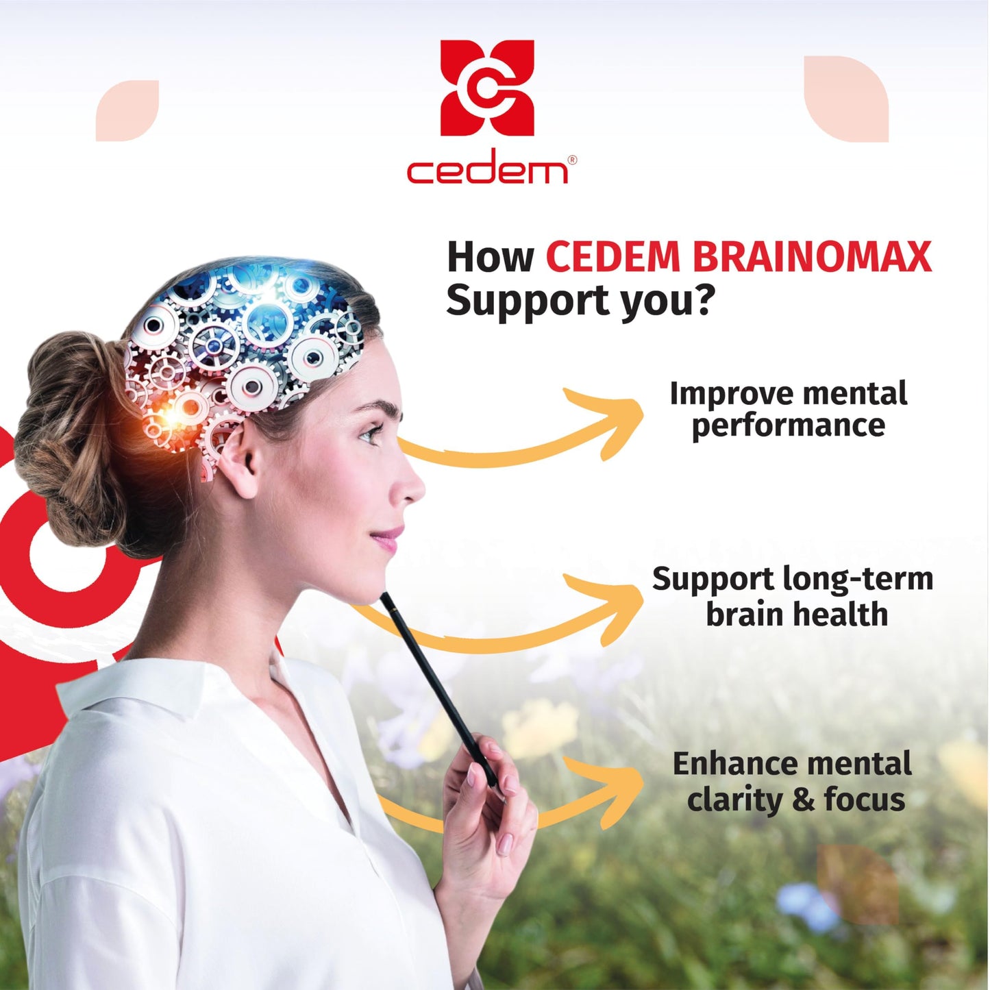 Sobres individuales CEDEM Brainomax nootropico