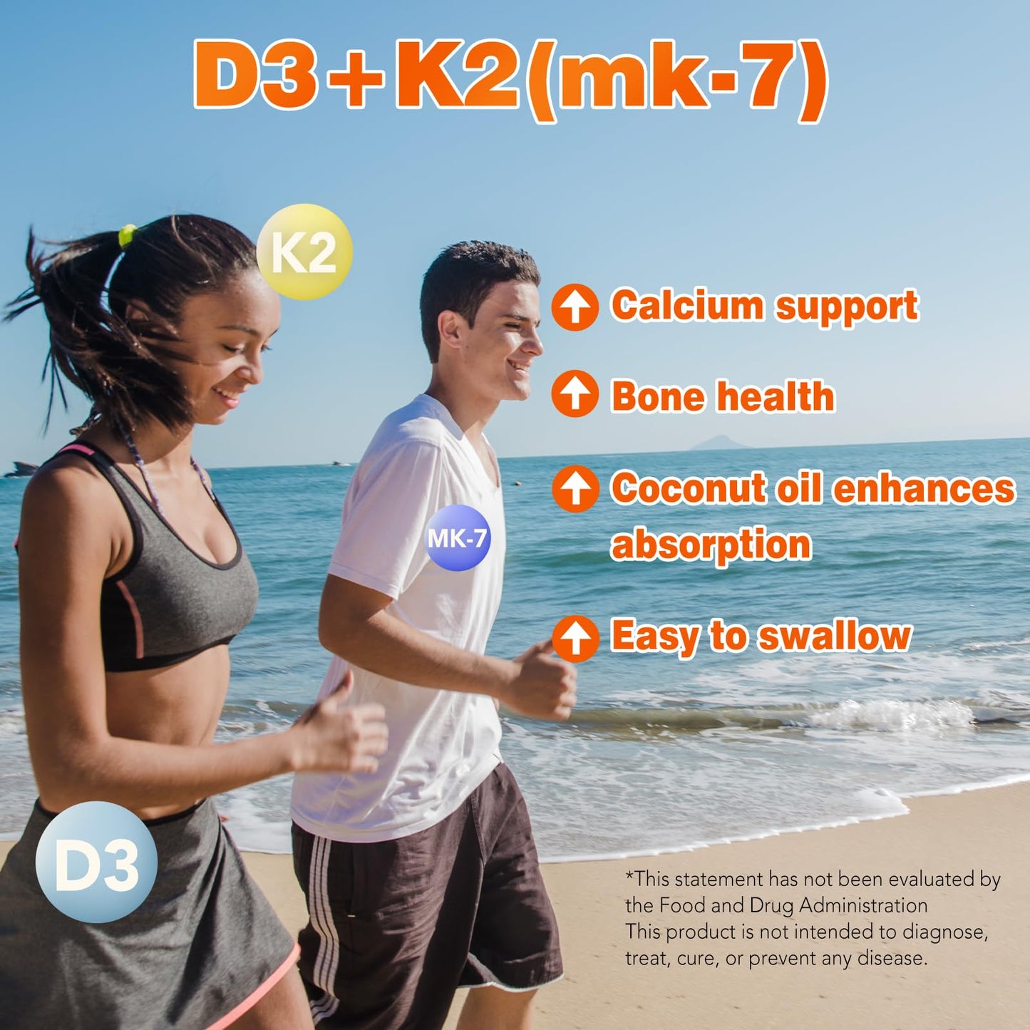 Softgeles VEV vitamina d3 k2 presentacion
