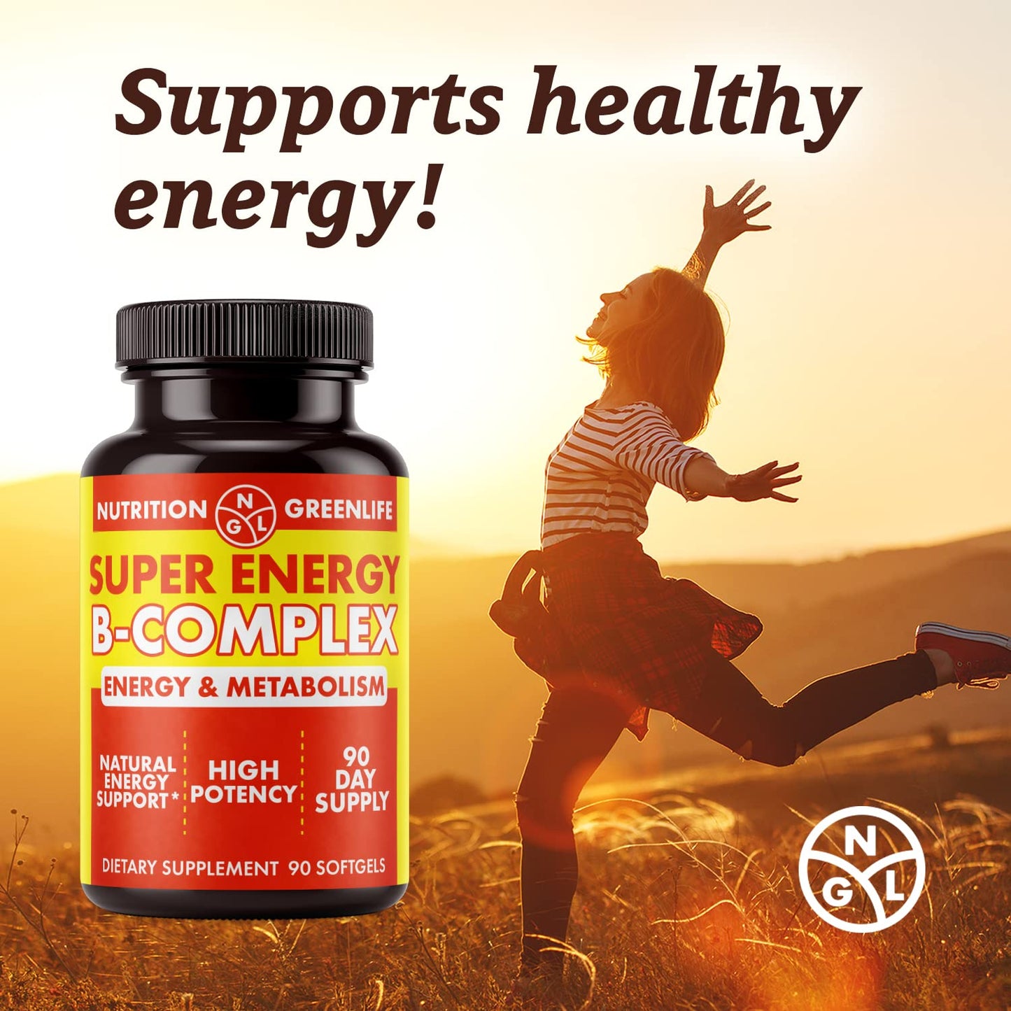 Softgels NGL para soporte energético y antioxidante