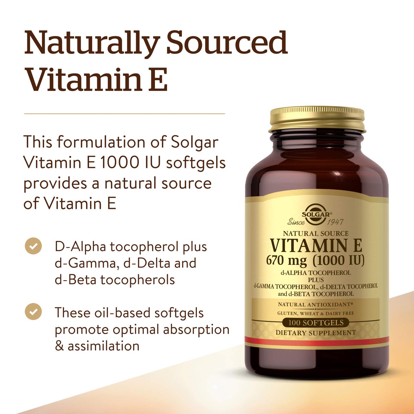 SOLGAR suplemento metilcobalamina y vitamina e antioxidante