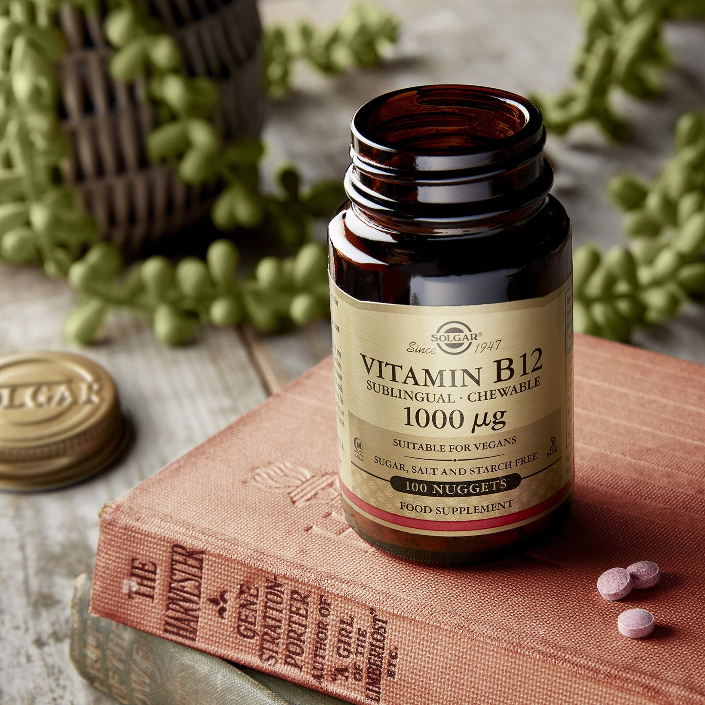 Solgar vitamina b12 sublingual para salud cardiovascular