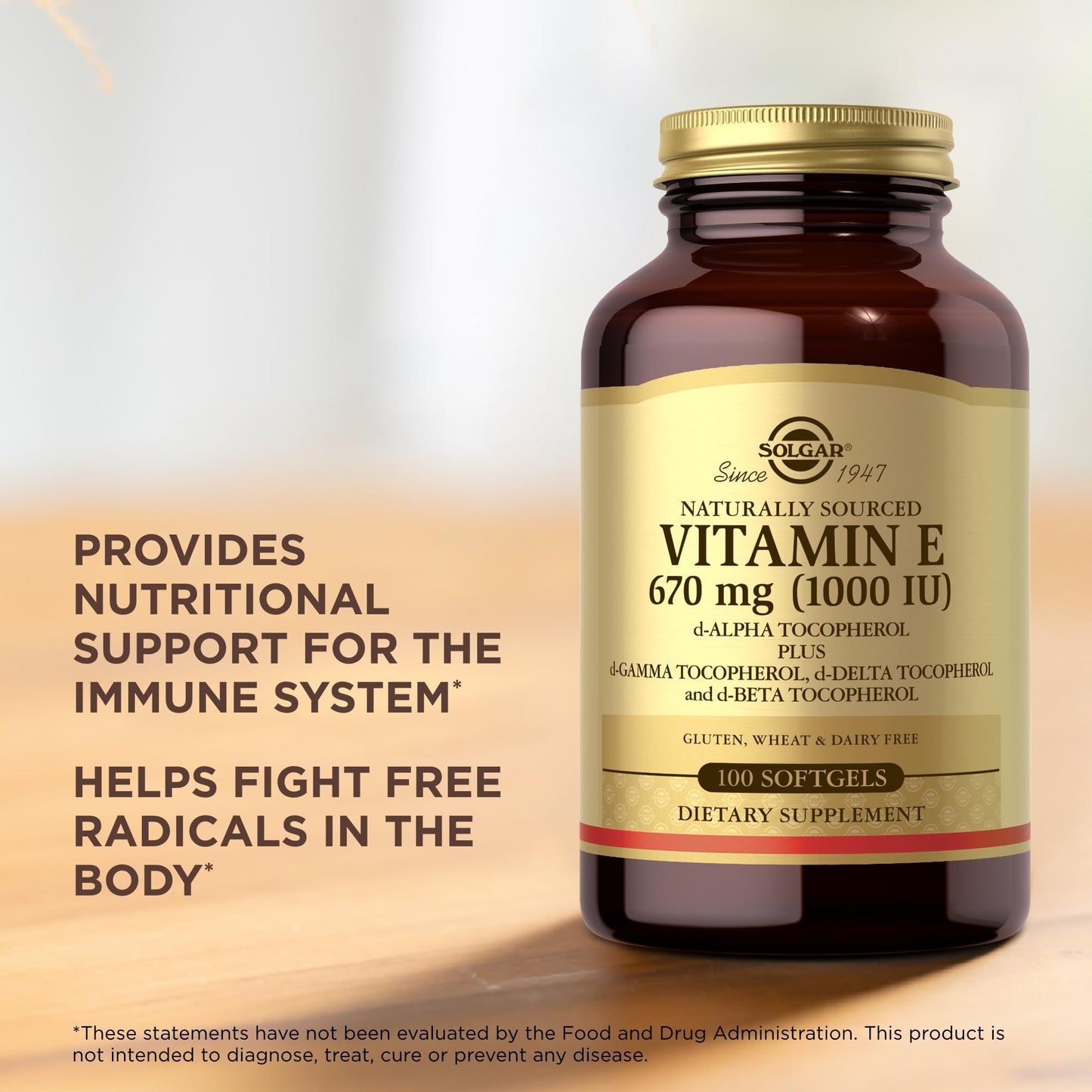 Solgar vitamina e descripción producto