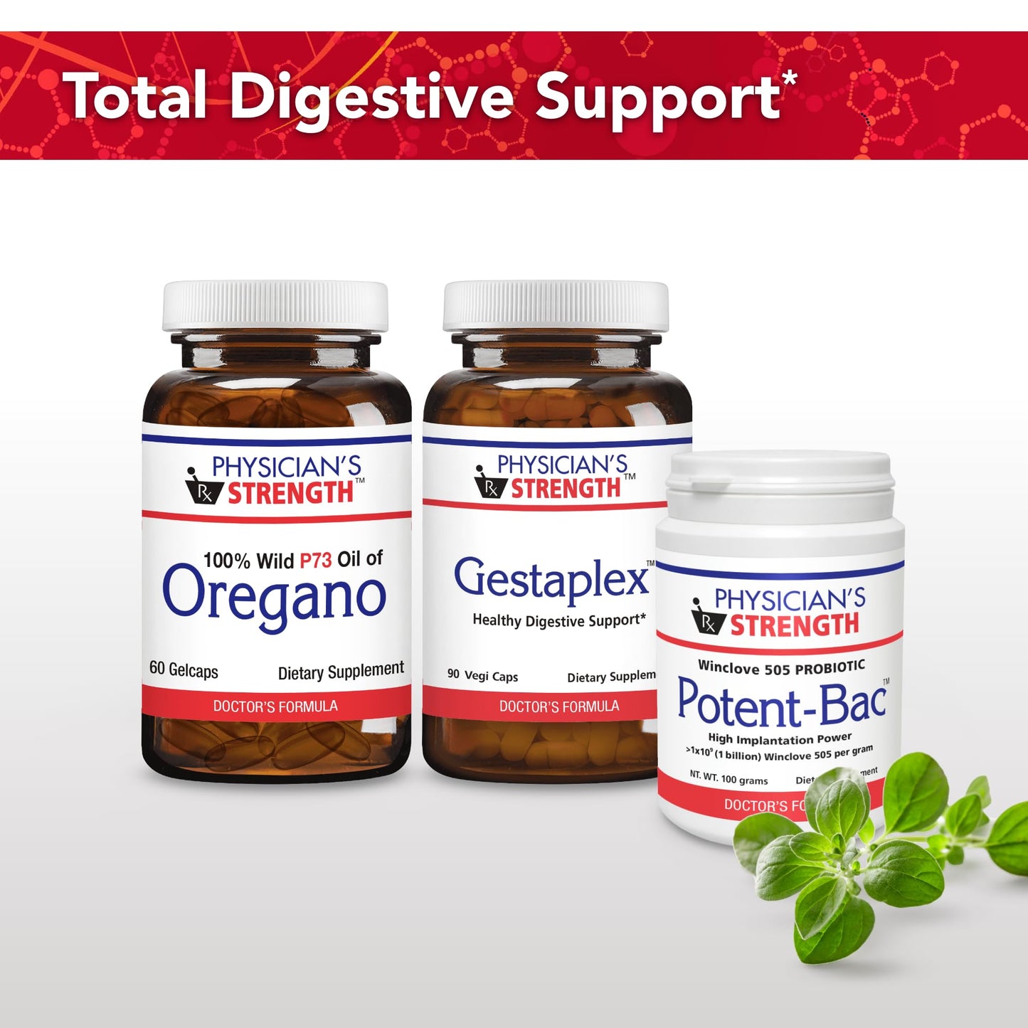 Soporte digestivo total vitaminas PotentPak