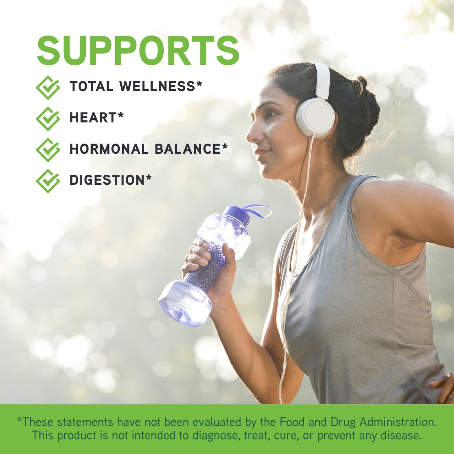 Soporte total para mujeres con multivitamínico