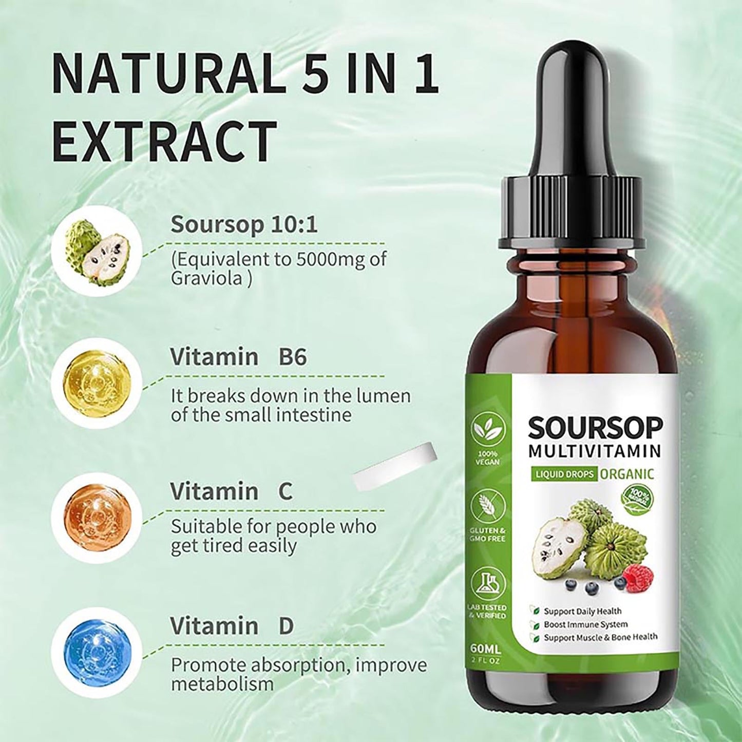 Beneficios del Soursop para sistema inmunológico.