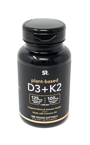 Sports Research vitamina d3 k2 5000 ui suplemento vegano
