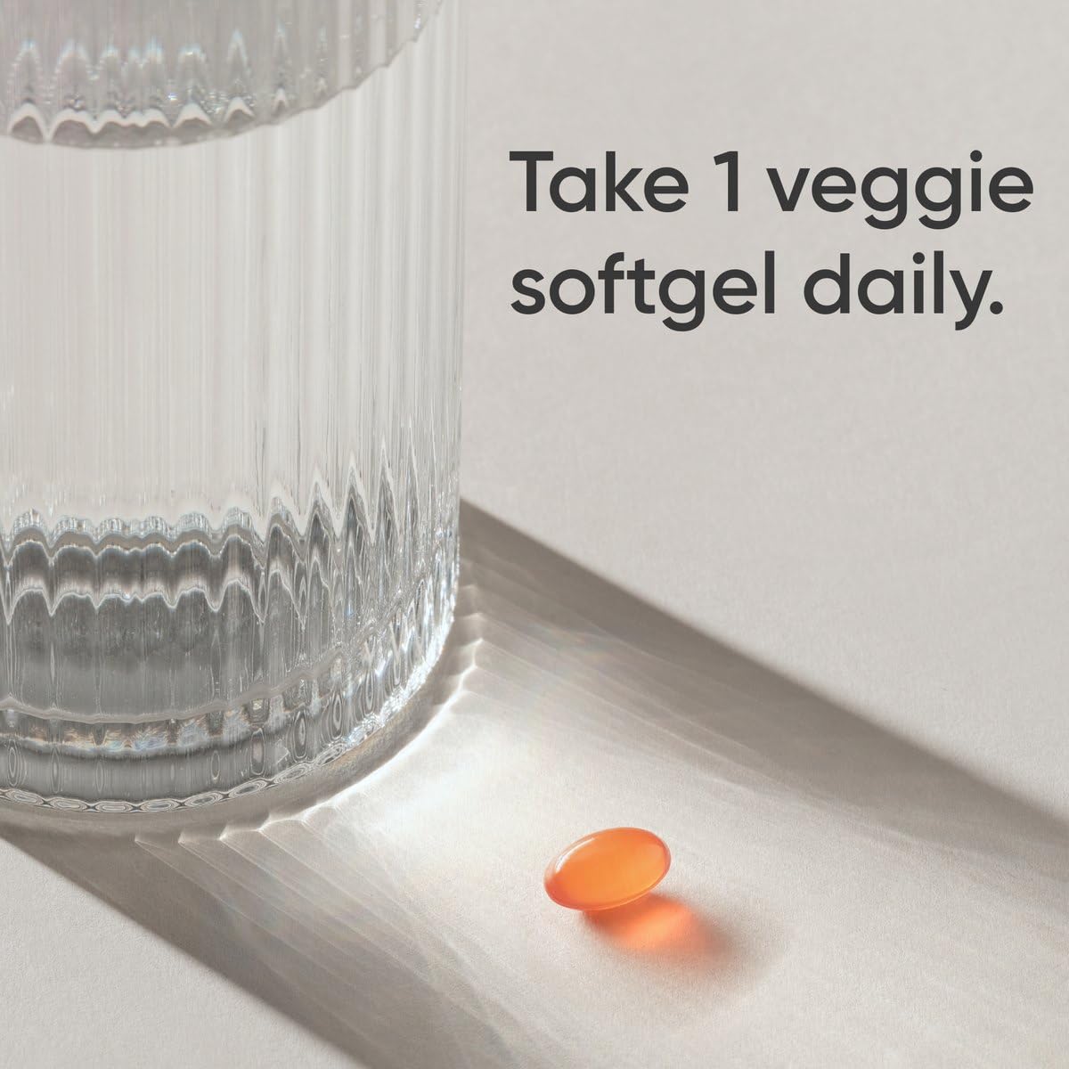 Etiqueta del suplemento Sports Research D3 y K2 vegan