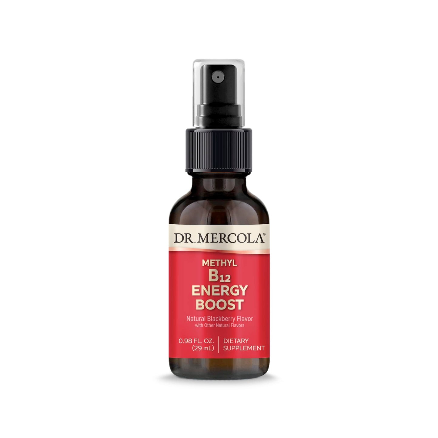 Spray de Metil B12 Dr. Mercola 29ml para energía y enfoque mental