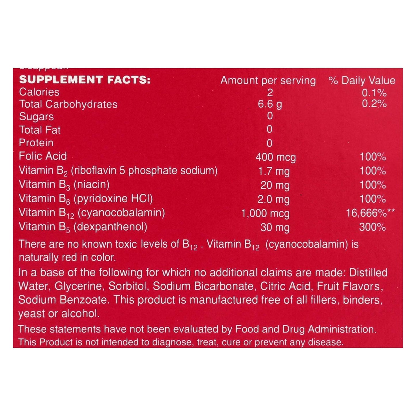 Sublingual B Total suplemento líquido vitaminas B paquete doble
