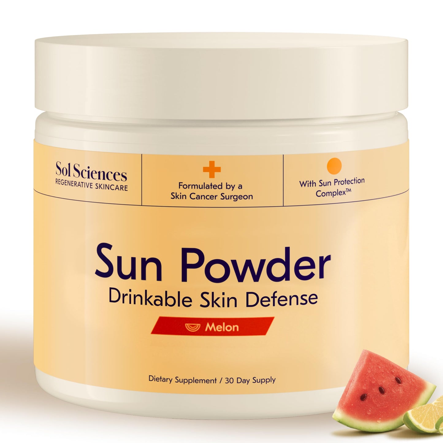 Sun Powder suplemento bebible cuidado piel envase frontal