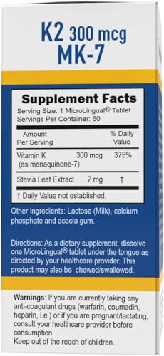 Superior Source disolución rápida vitamina K sublingual