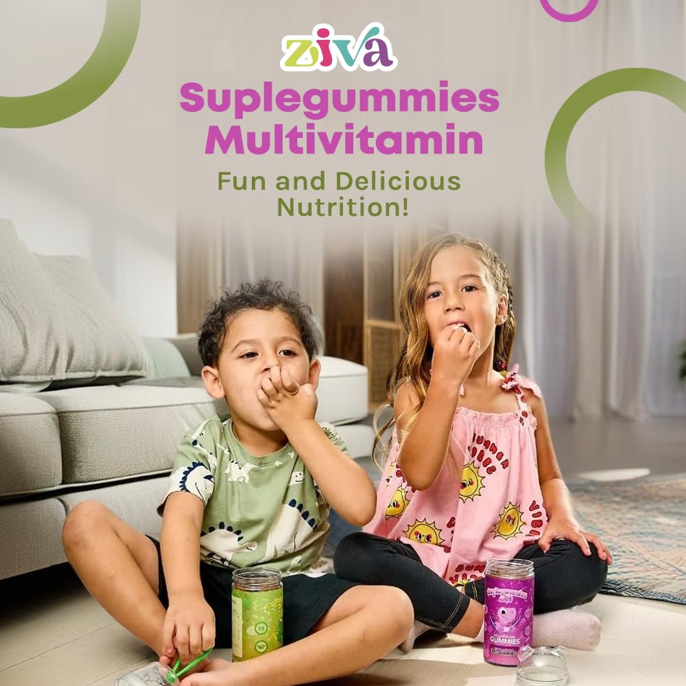 Suplegummies Ziva suplemento nutricional divertido