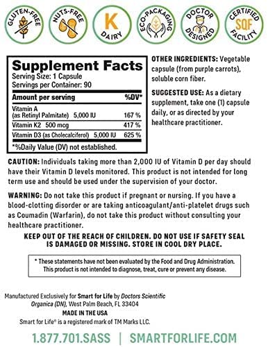 Suplemento para absorción de calcio vitaminas adk