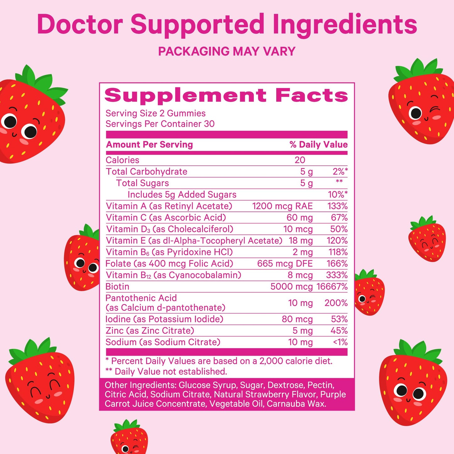 Suplemento para adolescentes con vitaminas y minerales esenciales