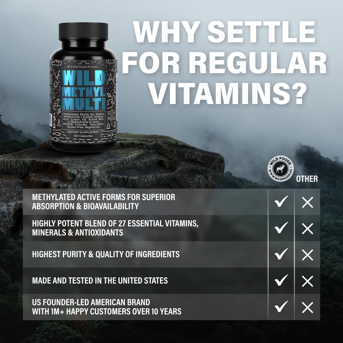 suplemento alimentación saludable multivitamínico wild