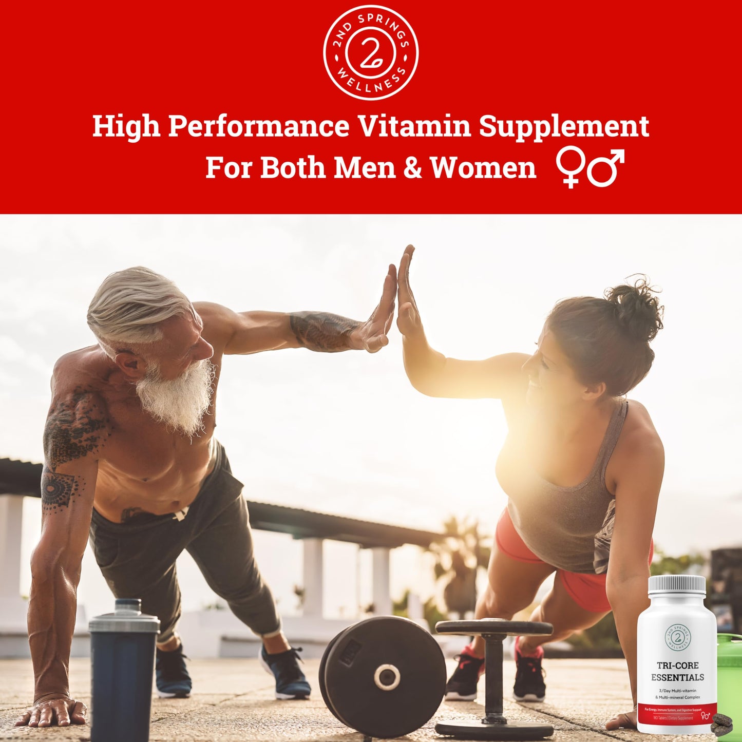 Suplemento de alta performance para hombres y mujeres
