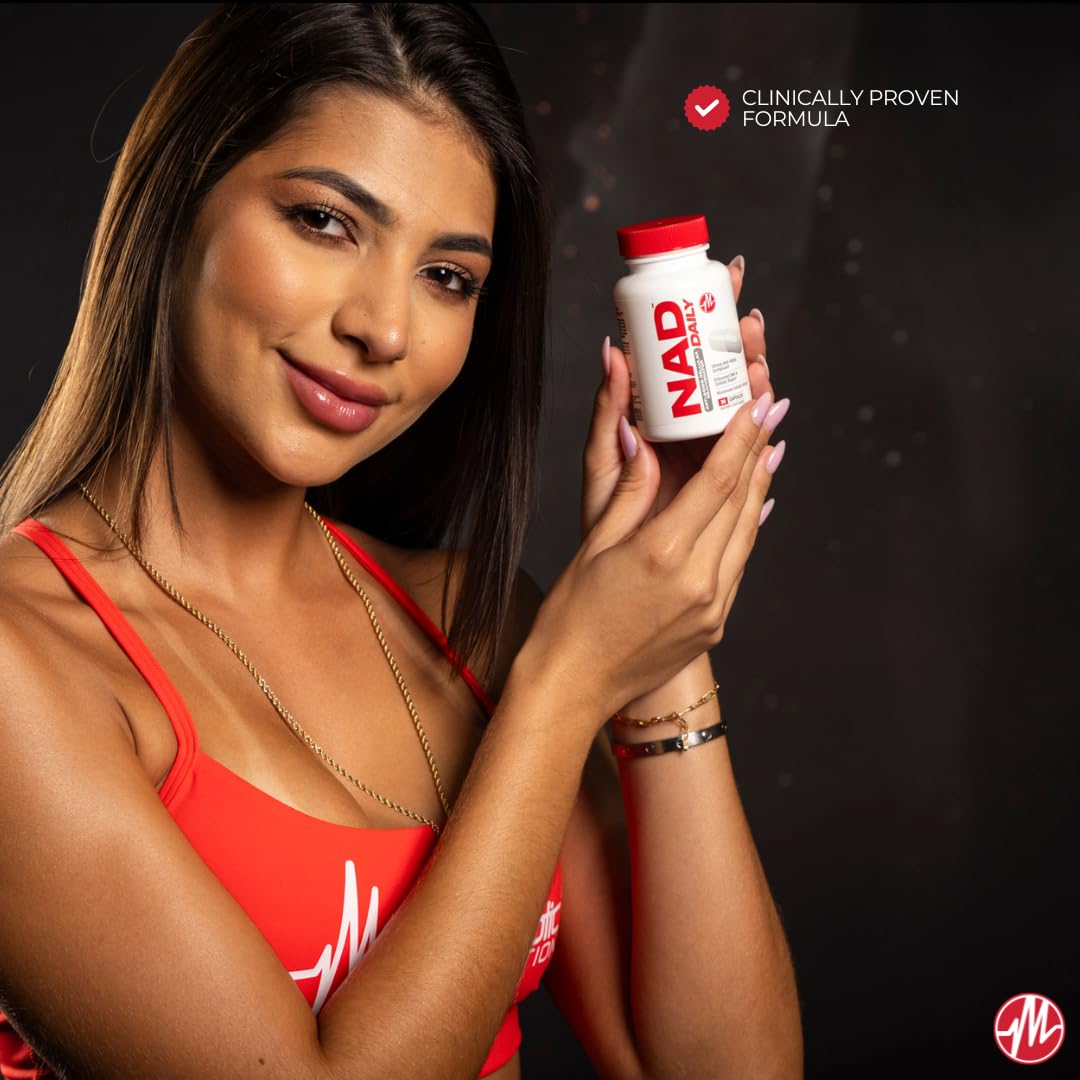 Suplemento anti envejecimiento Metabolic Nutrition NAD MAX Plus+