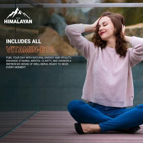 Suplemento B12 vegetal Divya Himalayan 60 cápsulas