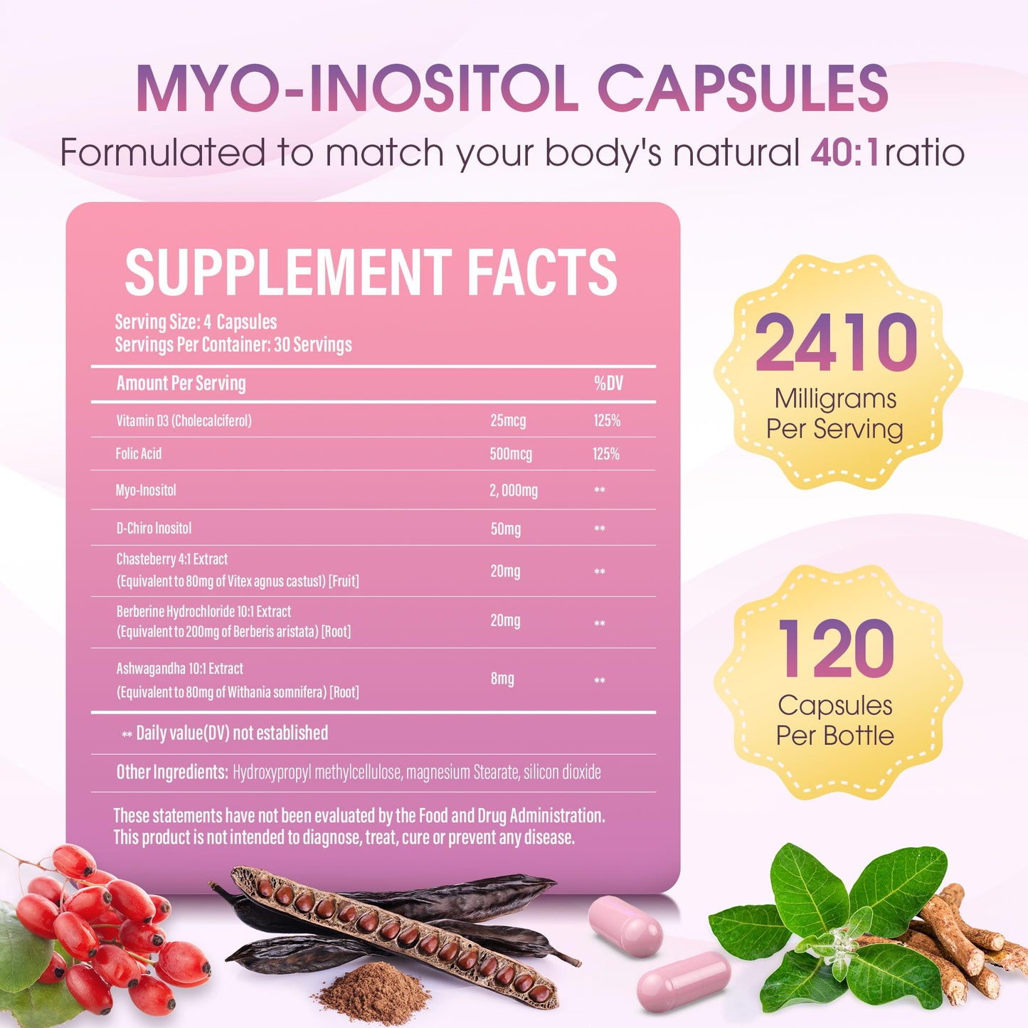Suplemento balance hormonal Lazpowfi gomitas y cápsulas
