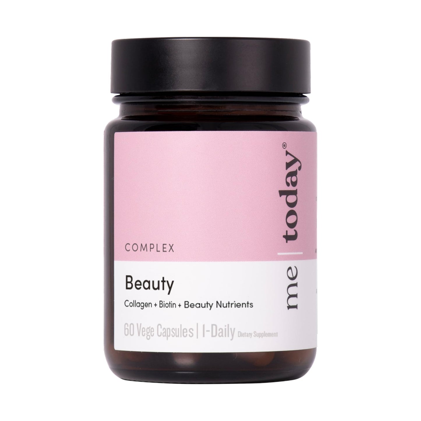 Suplemento de belleza me today en frasco