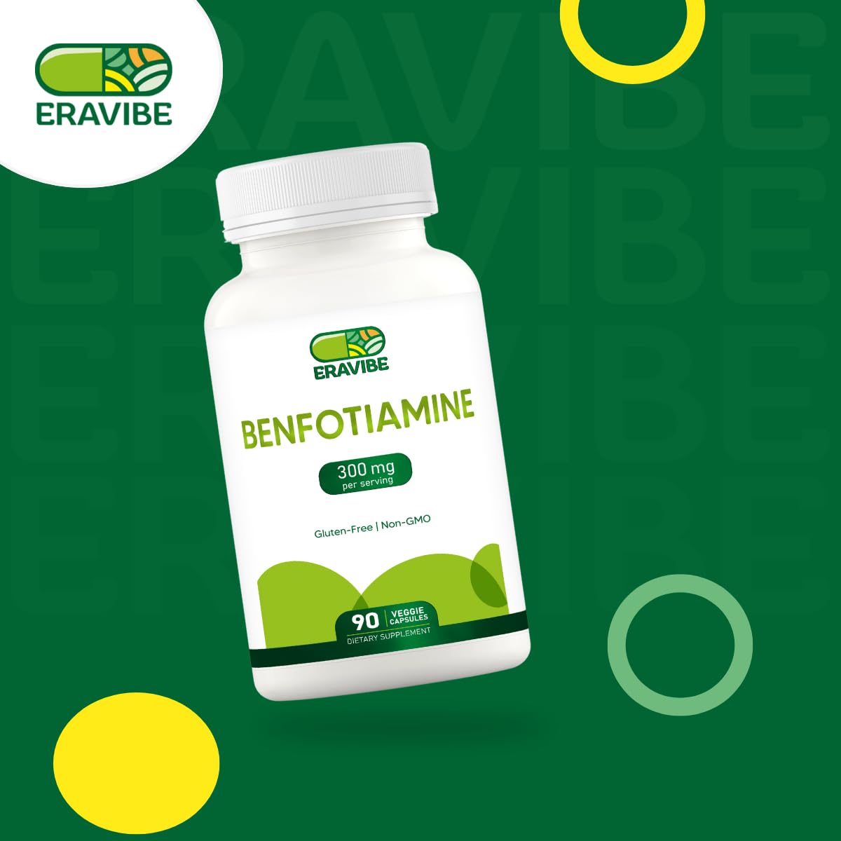 Suplemento Benfotiamina ERAVIBE 90 cápsulas vegetales
