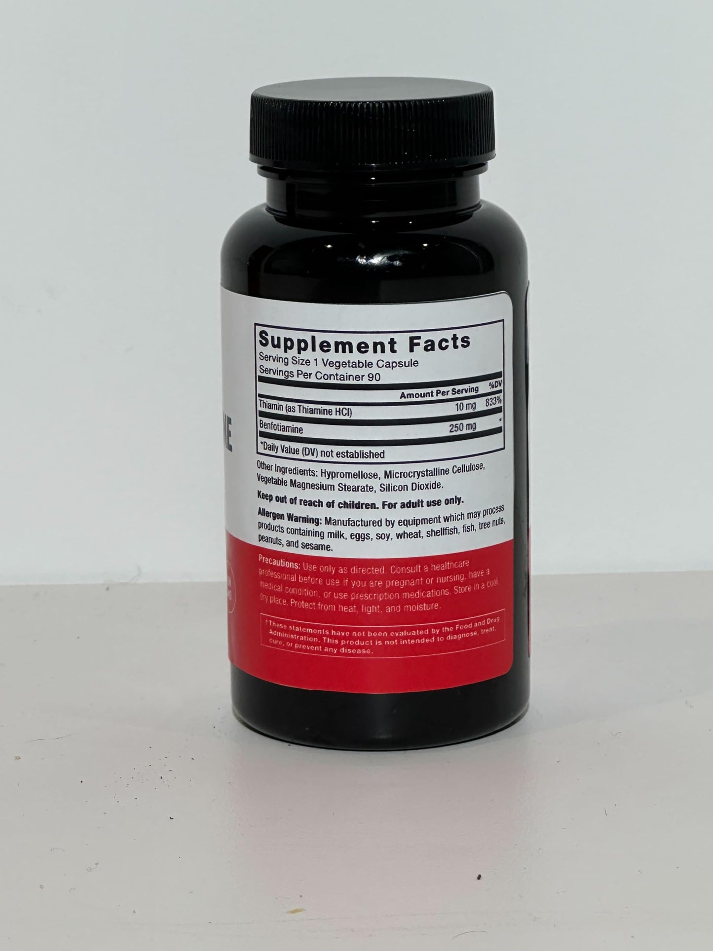 Suplemento benfotiamina para mejor absorción y desempeño Force Factor