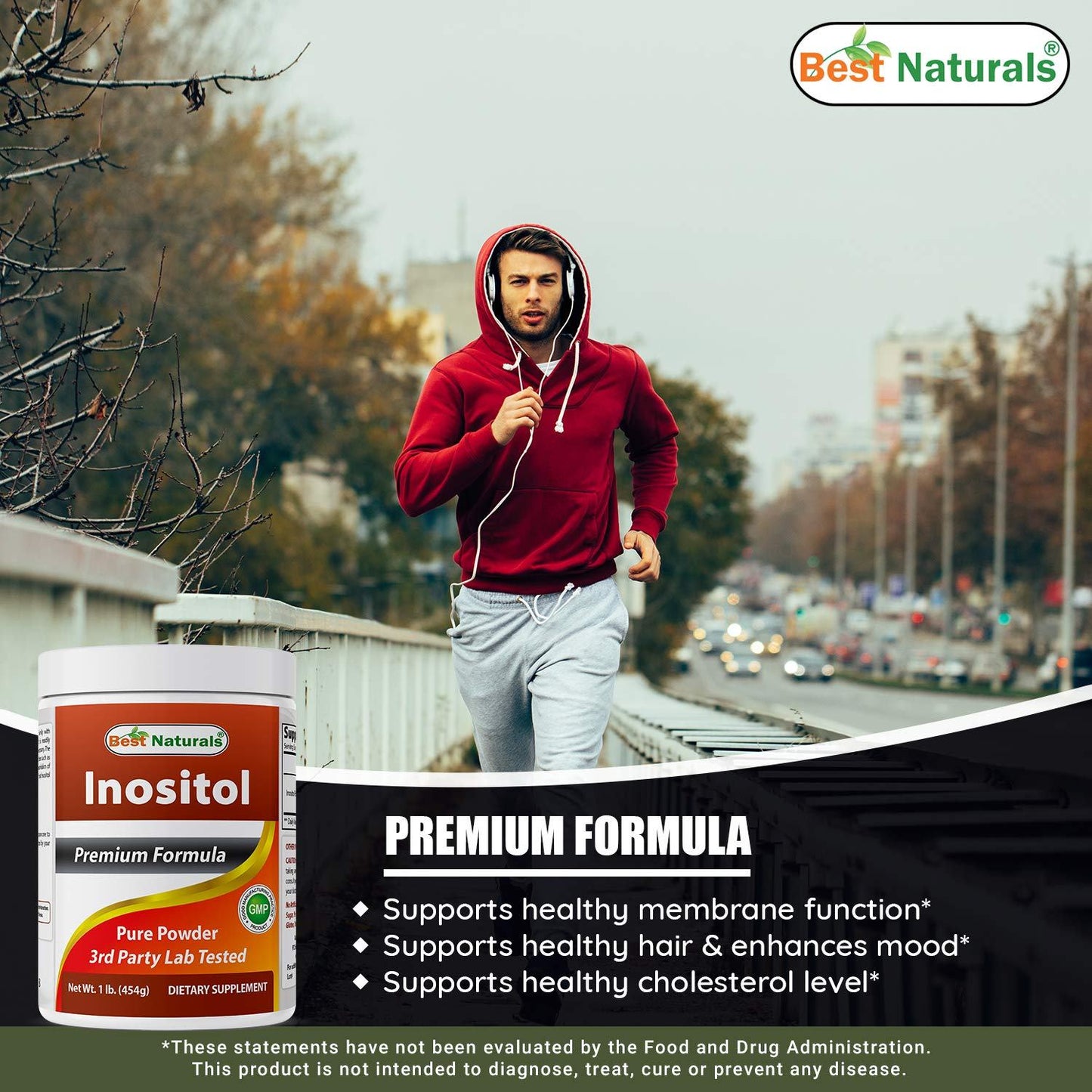 Suplemento Best Naturals sin GMO y sin gluten
