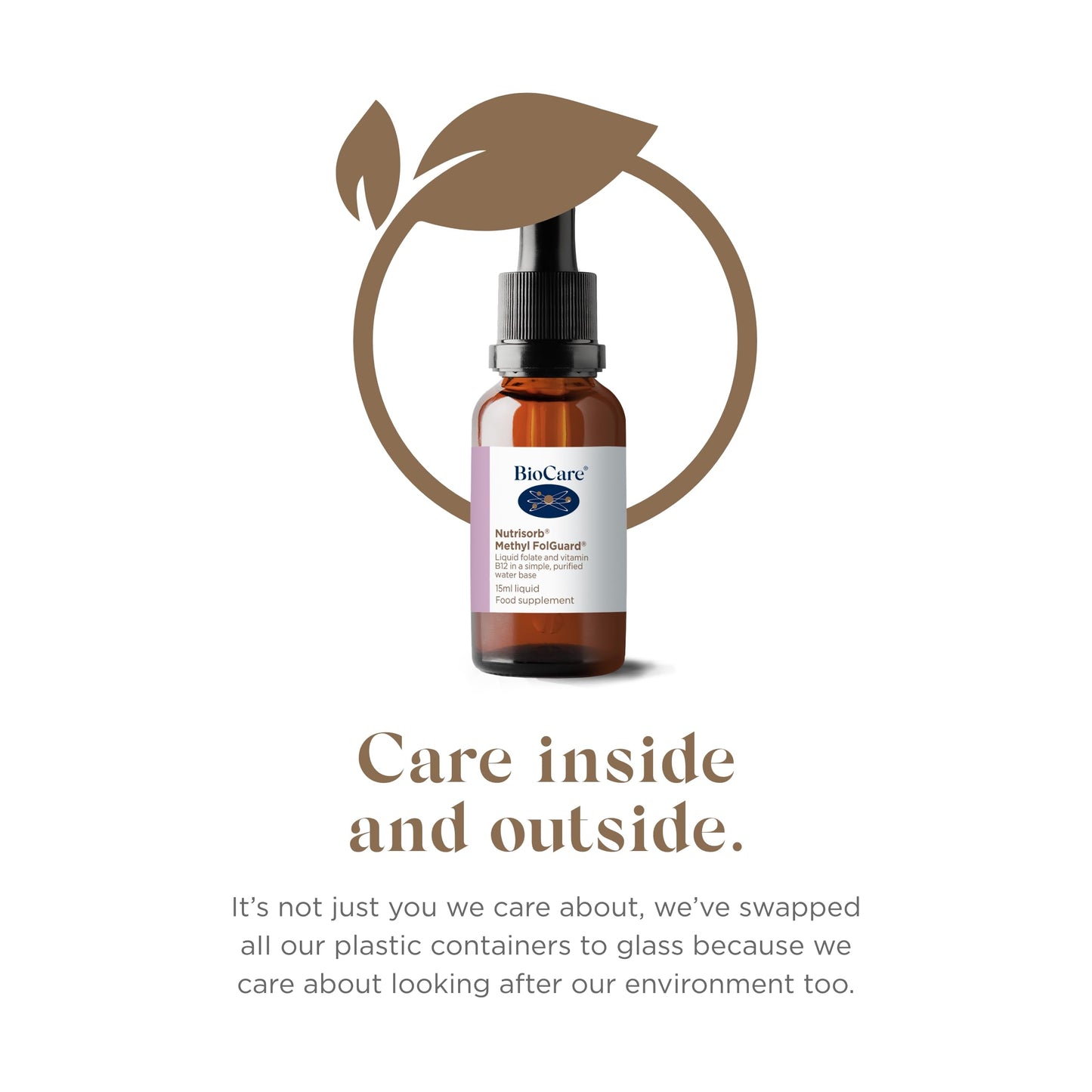 Suplemento BIOCARE Nutrisorb en fondo blanco.