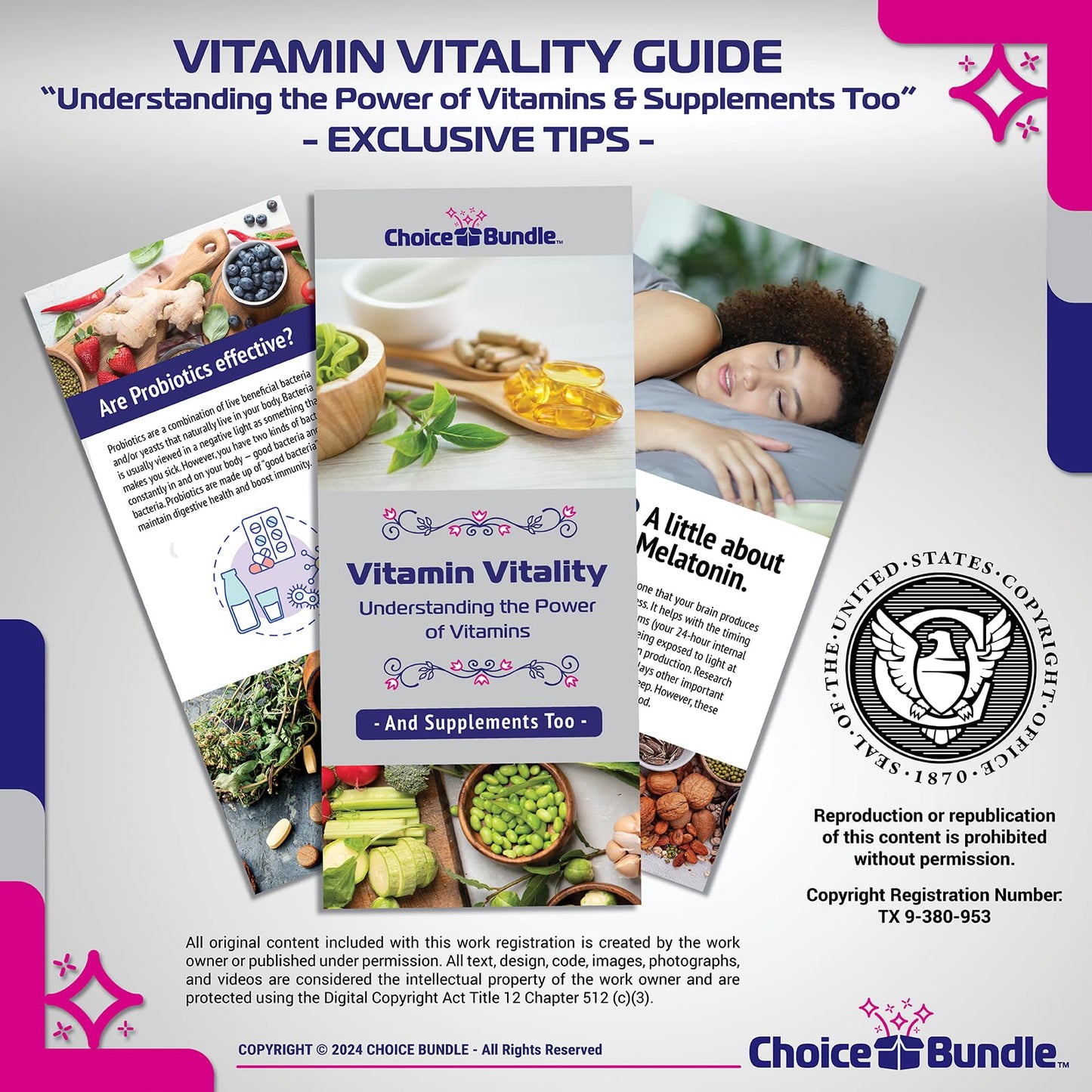 suplemento biotina choice bundle 300 softgels para belleza