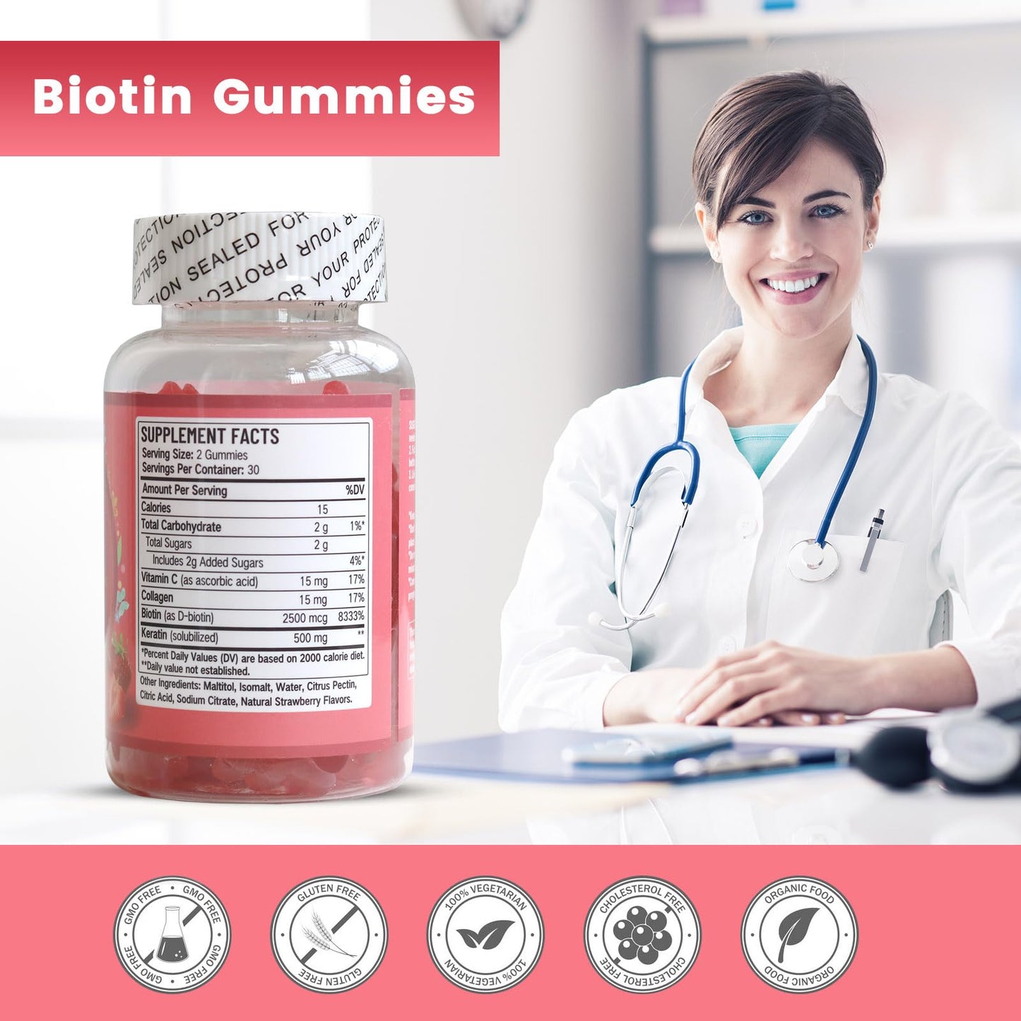 Suplemento de biotina en gominolas - Wins Town
