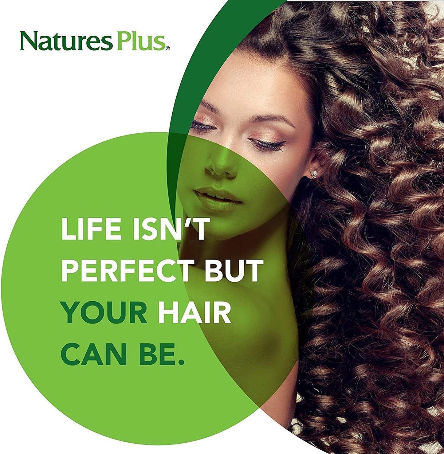 Suplemento biotina NaturesPlus para salud uñas y piel