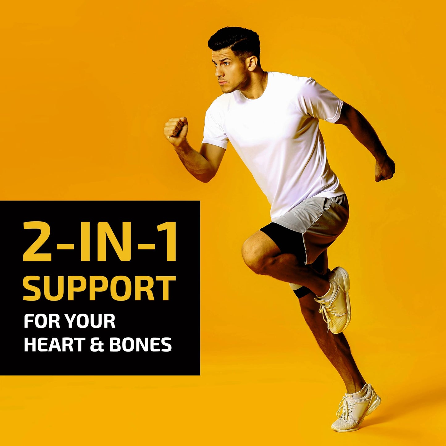 Suplemento de calcio vitamina D3 K2 con bio perine natural