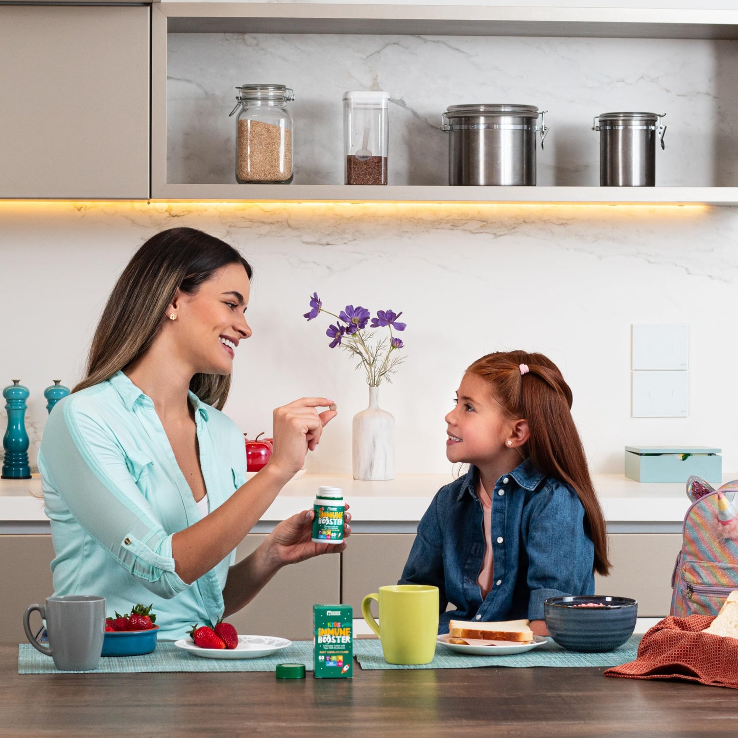 Suplemento con calostro y hongo Tiger Milk para niños