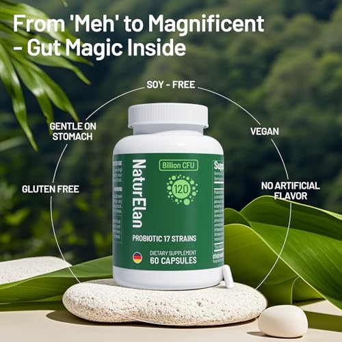 Suplemento certificado NaturElan vitamina D3 y K2 con probióticos