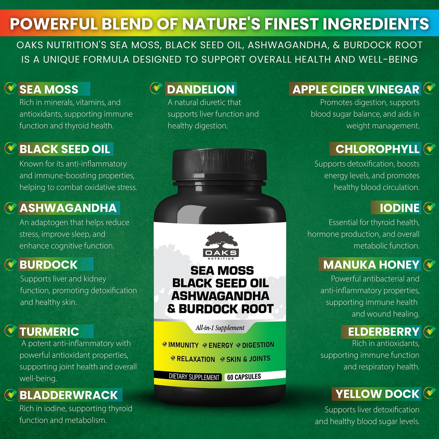 Suplemento con cúrcuma y vitamina D3 para bienestar.