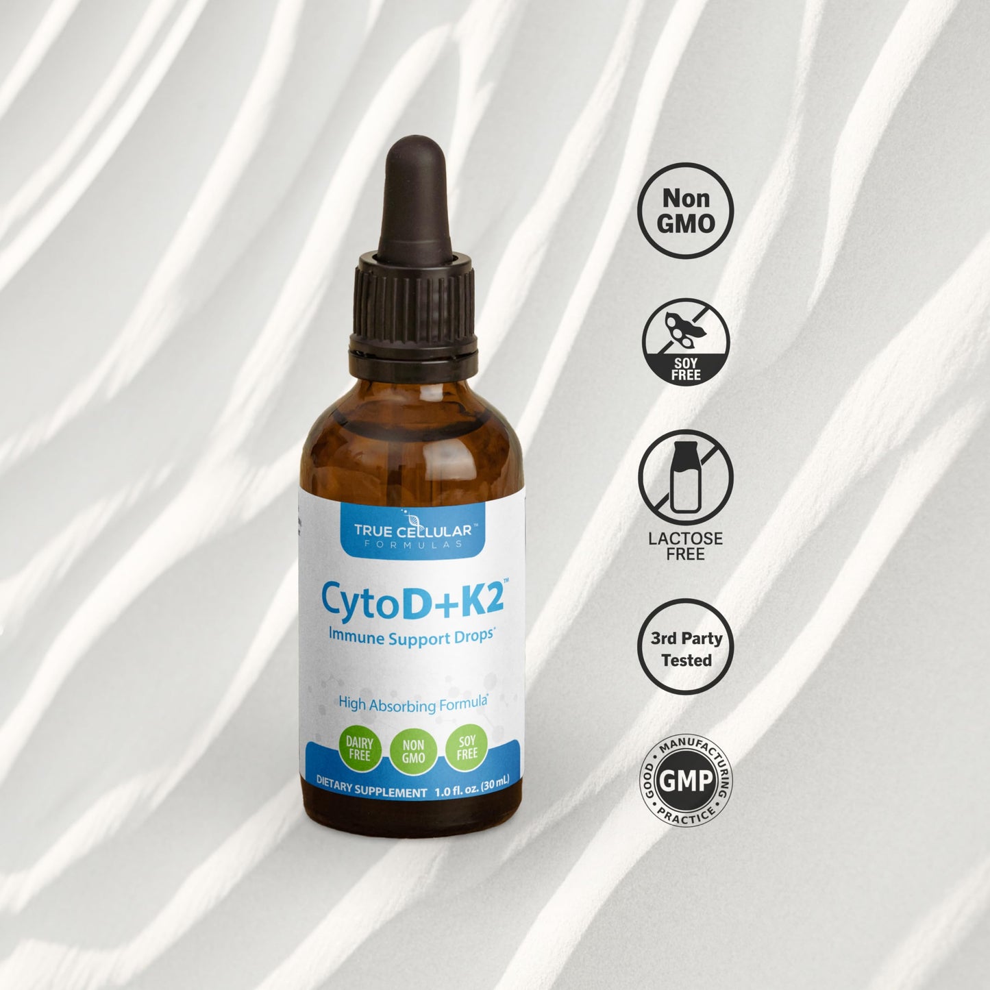 Suplemento CytoD+K2 para huesos, arterias, sistema inmune y nervioso