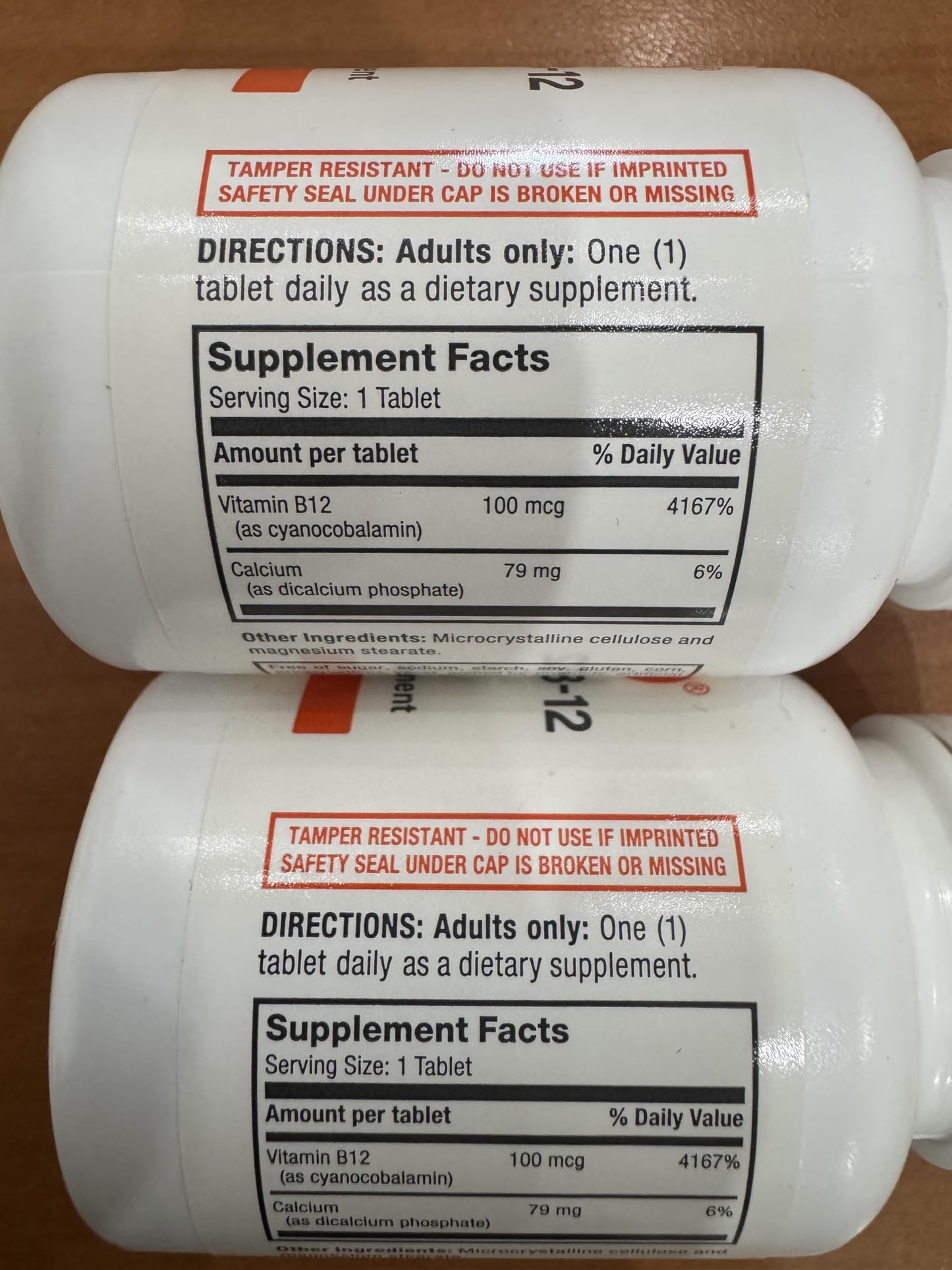 Suplemento dietético de vitamina B-12 Rugby