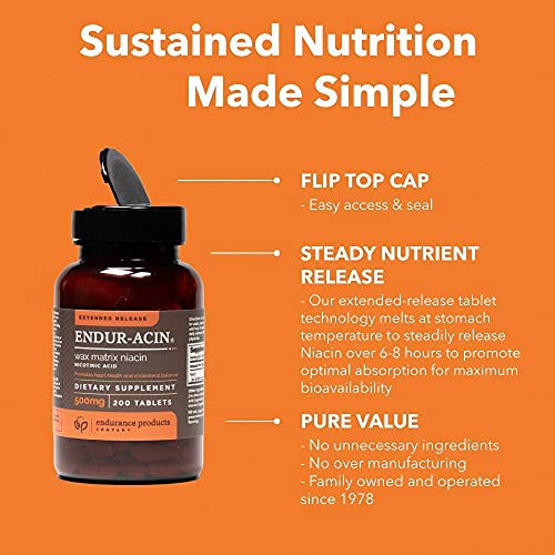Suplemento Endur Niacina con alta calidad y pureza