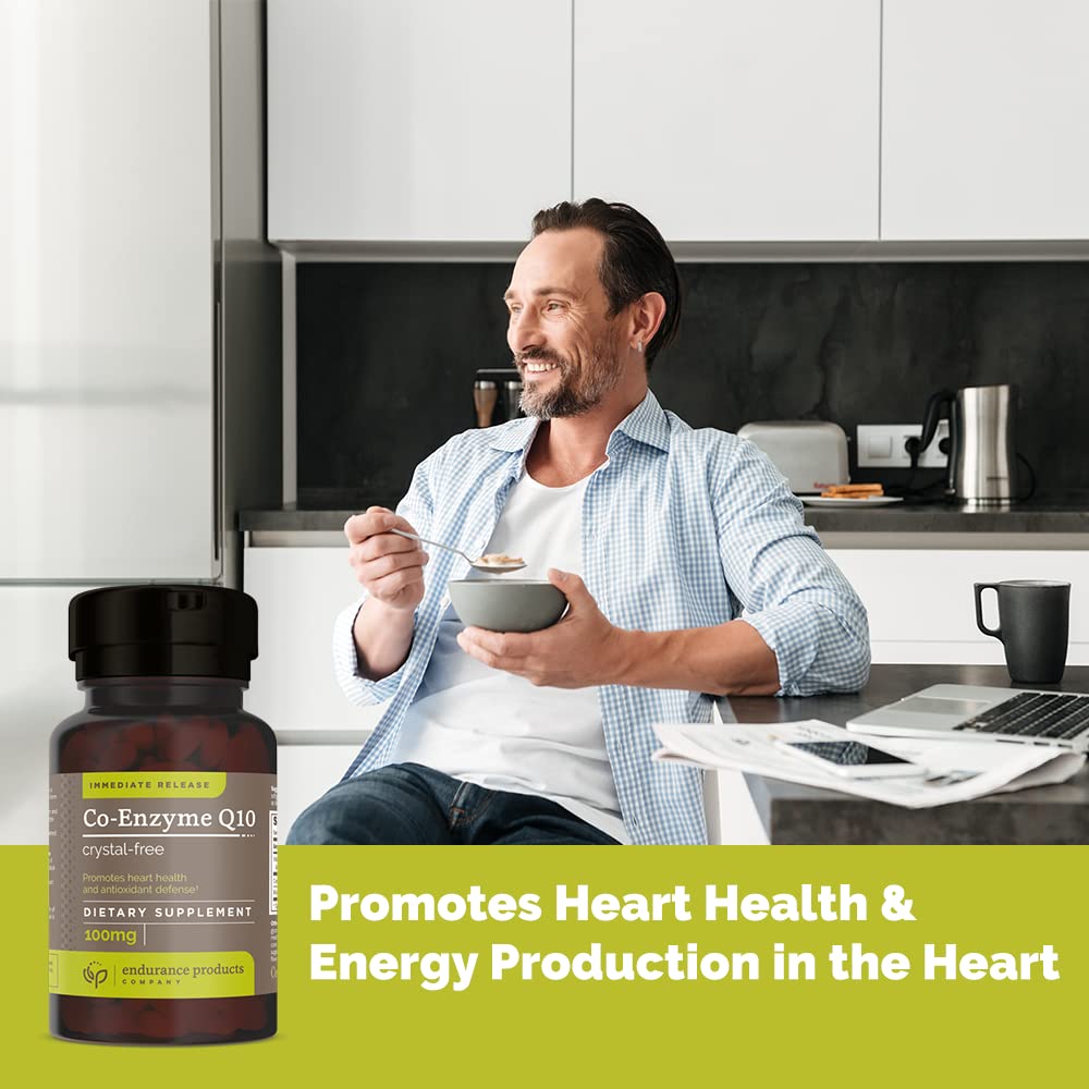 Suplemento Endurance coenzima Q10 y vitamina B3 baja irritación