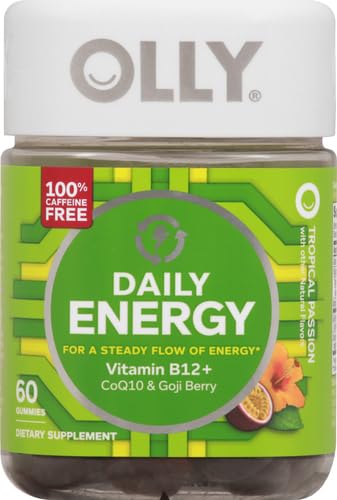 Suplemento de Energía OLLY con Vitamina B12 y CoQ10