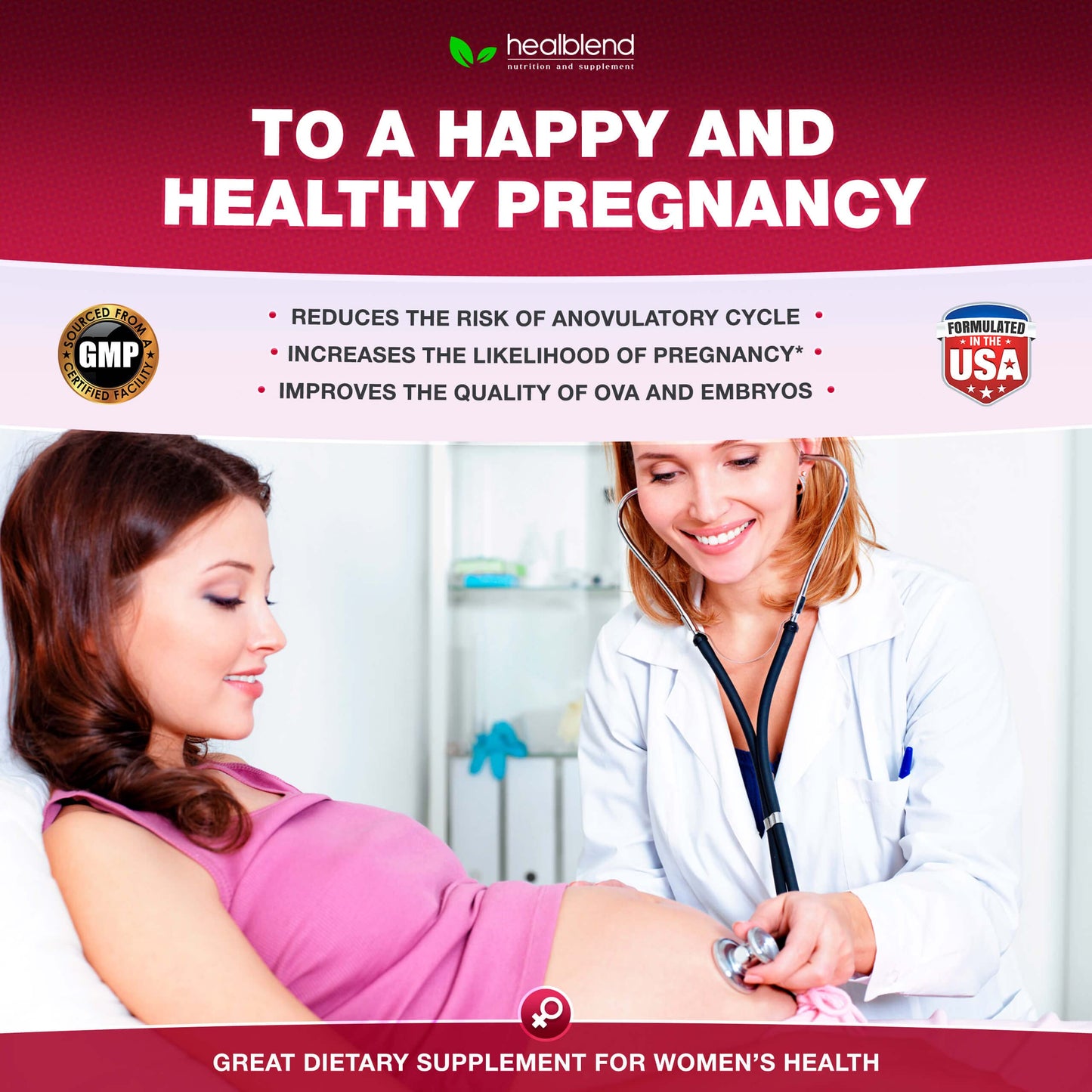 Suplemento hormonal Myo D-Chiro Inositol Plus para mujeres