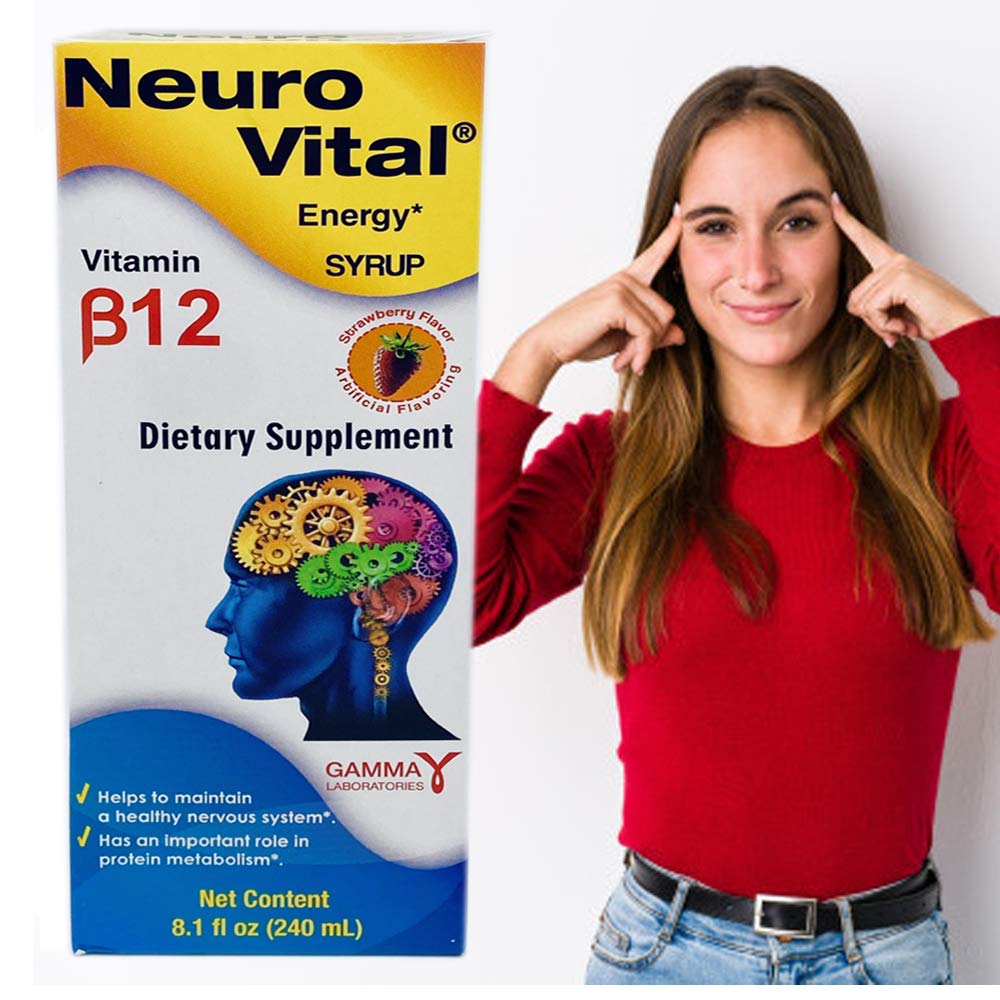 Suplemento jarabe neuro vital b12 metabolismo proteínas
