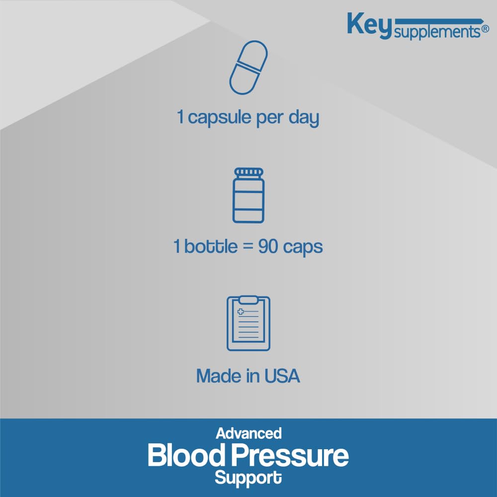 Suplemento Key para salud cardiovascular y presión arterial